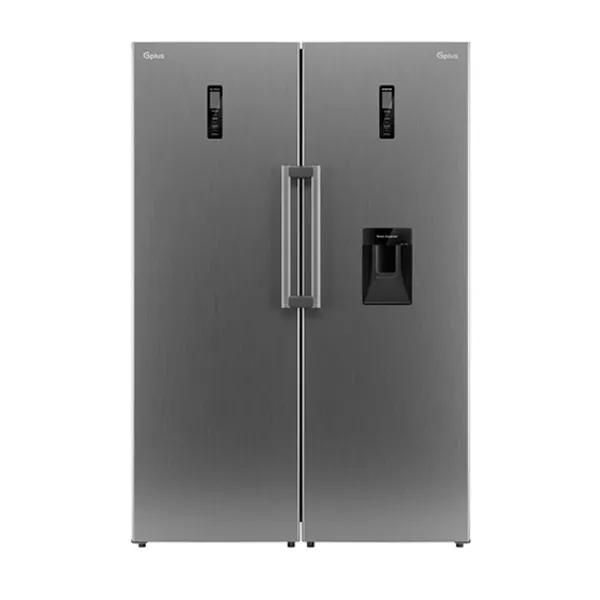 خرید یخچال فریزر GRF-P2737FS نقره ای جی پلاس
